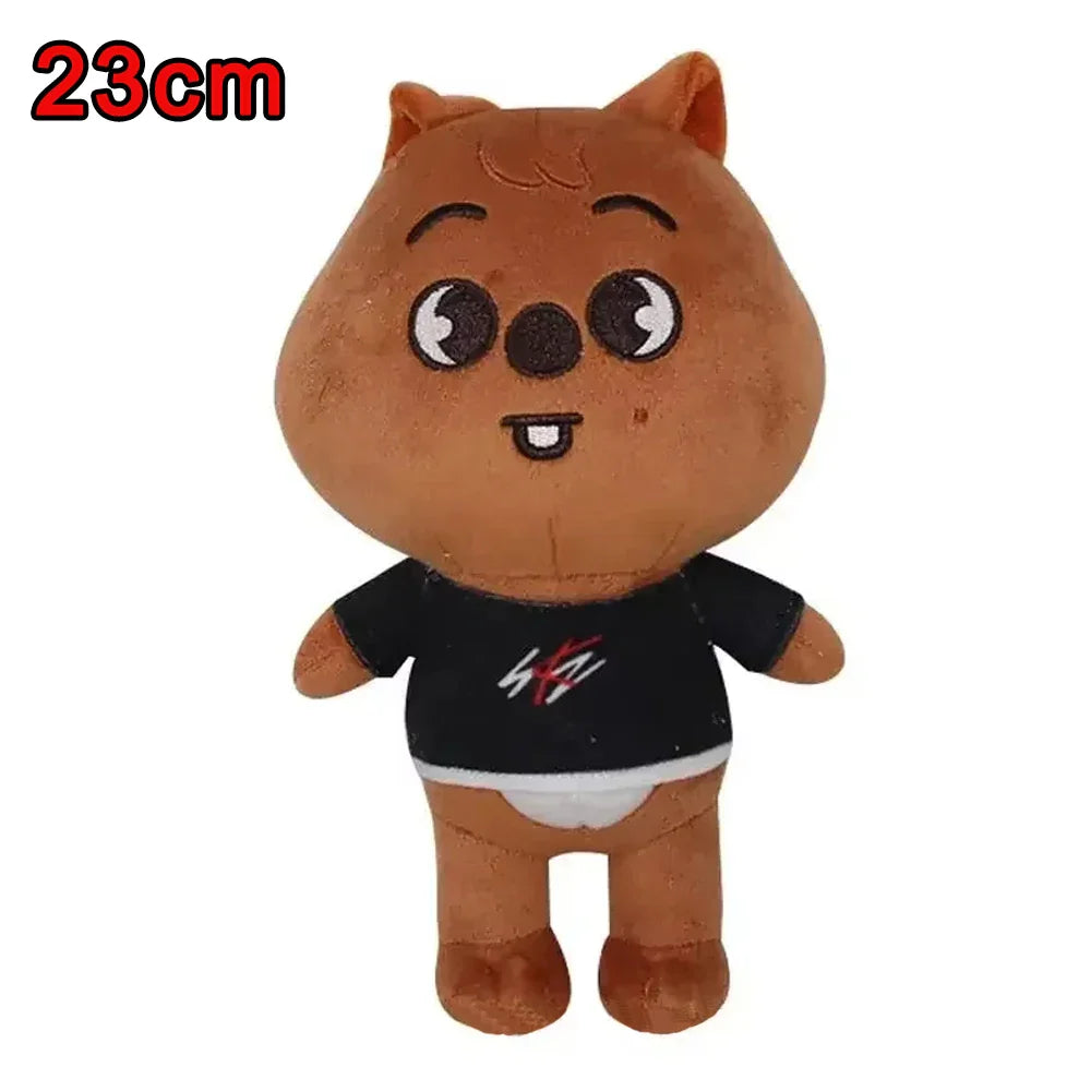 Kawaii 23 cm (9.1 in) Plush Stuffed Animal, Cute Cartoon Companion Toy & Room Decor Gift