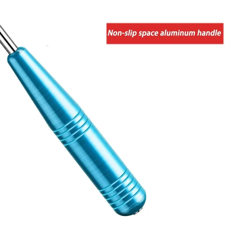 Deep-Throat Hook Unhooker — Stainless Steel Quick-Release Carp Fishing Tool