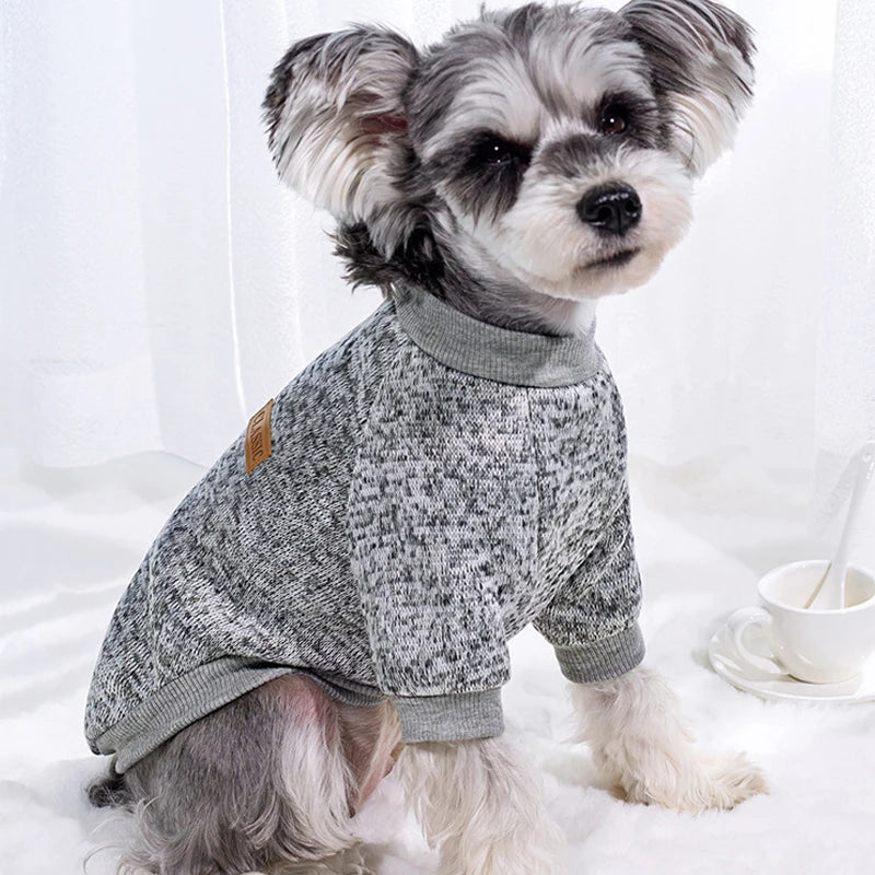 Warm Winter Dog Jacket Hoodie for Small Dogs and Cats - Chihuahua Pug Schnauzer Sweatshirt Pet Coat