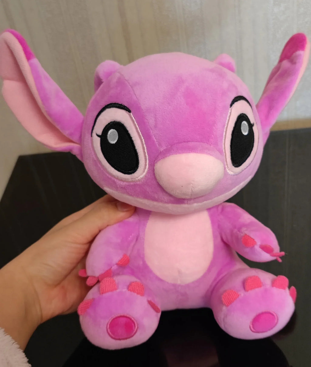 Stitch Plush Toy 10 in (25 cm) Soft Stuffed Doll — Blue & Pink Character Plush Gift for Kids