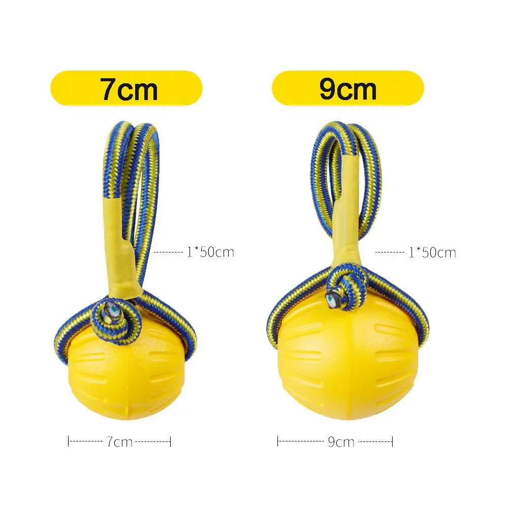 Indestructible EVA Dog & Cat Chew Ball – Fetch Training Toy, 7 cm & 9 cm (2.8 in & 3.5 in)