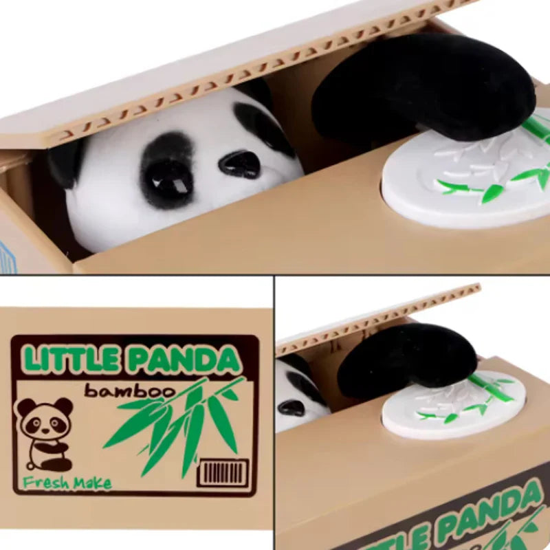 Interactive Electronic Cat Coin Bank — Money-Eating Piggy Bank Toy for Kids, Cute Savings Gift