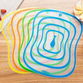 Frosted Non-Slip Antibacterial Food-Grade PP Cutting Board – Flexible Rollable Chopping Block for Meat, Vegetables & Fruit (S: 7.9 x 5.1 in / 20 x 13 cm; M: 11.8 x 9.1 in / 30 x 23 cm; L: 15.7 x 11.8 in / 40 x 30 cm)