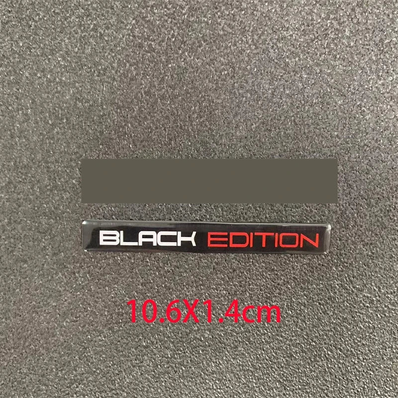 3D Aluminum Emblem Badge Sticker Decal for Car & Motorcycle - Self-Adhesive Automotive Emblem