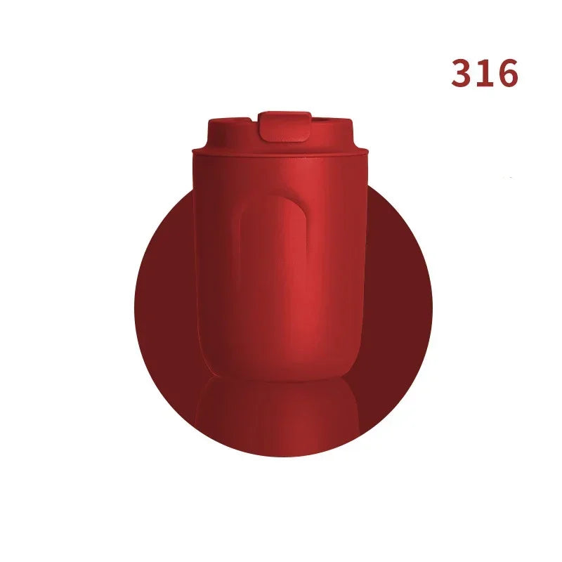 Mini Insulated Thermos Bottle 220ml (7.4oz) Stainless Steel Vacuum Flask – Leakproof Double-Wall Travel Coffee Mug