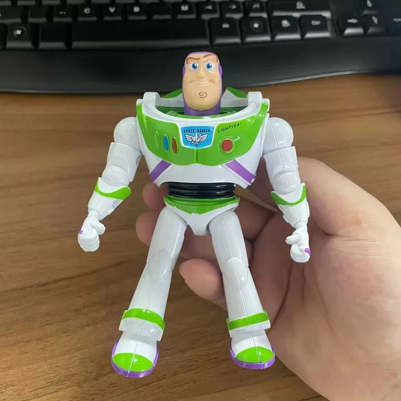 Buzz Lightyear & Woody Collectible Figure Set — Desktop Toy Model Ornament for Kids & Collectors