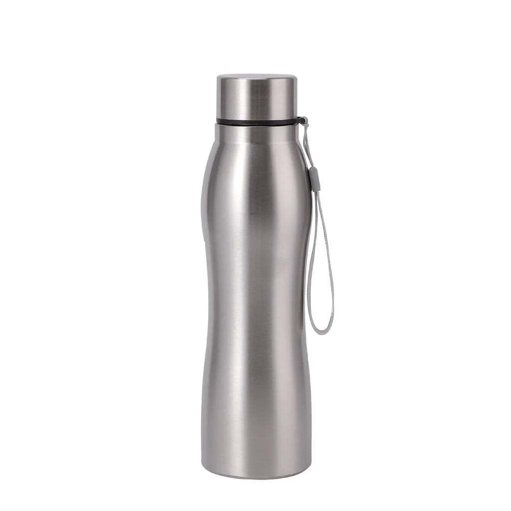 1L (1000 ml / 33.8 fl oz) Stainless Steel Sport Water Bottle - Insulated Vacuum Flask for Gym, Camping & Travel