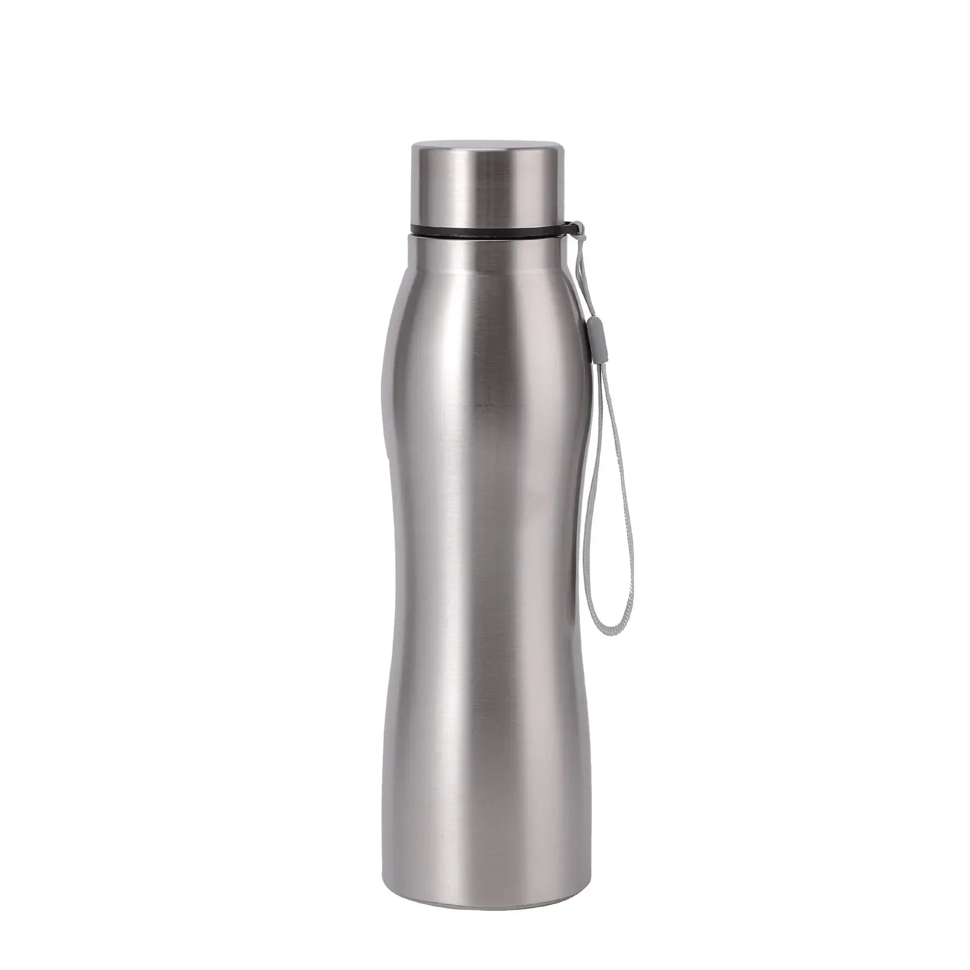 1L (1000 ml / 33.8 fl oz) Stainless Steel Sport Water Bottle - Insulated Vacuum Flask for Gym, Camping & Travel