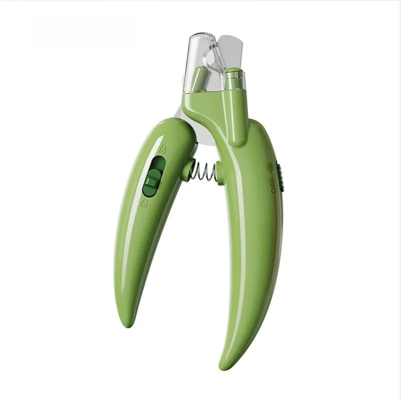 Cordless Dog Grooming Clippers — 18mm (0.71 in) Wide Blade, LED Light & LCD Display, Low-Noise Rechargeable Pet Paw Trimmer