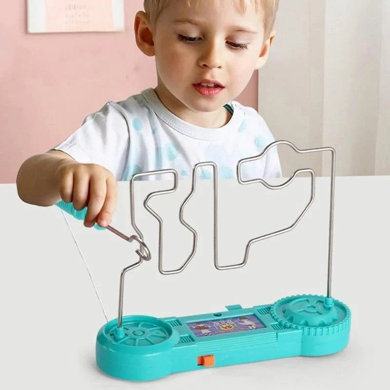 Kids Electric Touch Maze STEM Game - Educational Electric Shock Science Experiment Party Toy for Children (Ages 7-12)