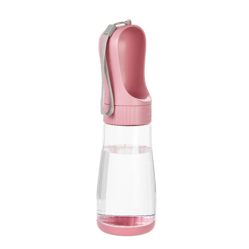 Portable 2-in-1 Dog Water Bottle with Food Container – Travel Pet Water Dispenser for Small to Large Dogs & Cats