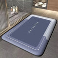 Thick Absorbent Bath & Door Mat — Quick-Dry Non-Slip Mat for Bathroom, Kitchen & Entryway
