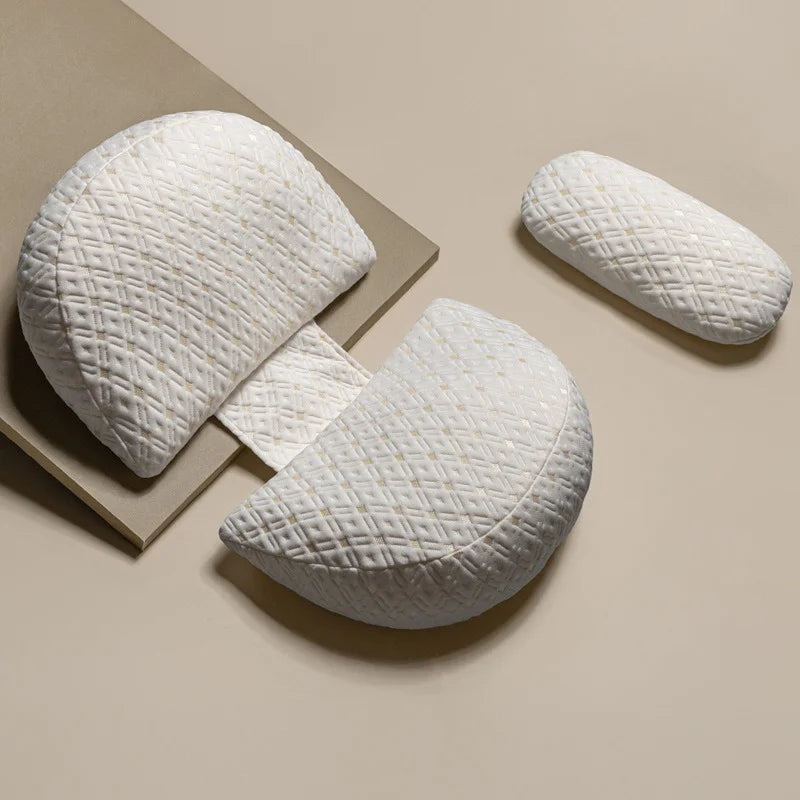 Multifunctional Pregnancy Pillow - Maternity Sleeping & Breastfeeding Support, Removable Washable Cover