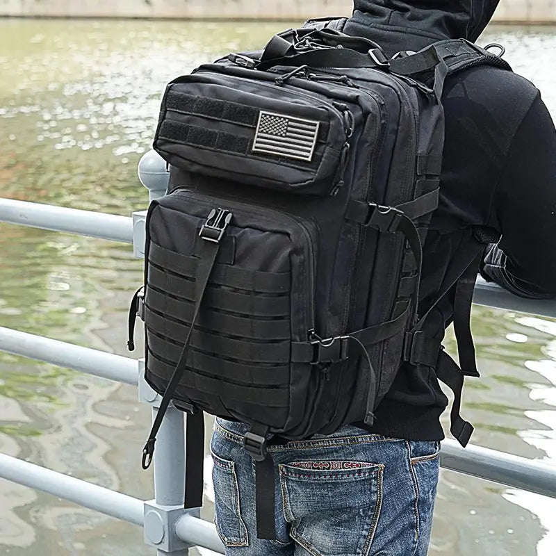 50L Tactical Backpack (≈3050 cu in) - EDC MOLLE Outdoor Travel, Trekking & Hunting Pack