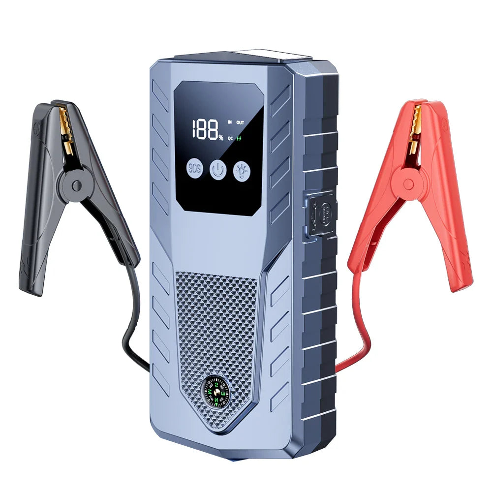 12V Portable Car Jump Starter Power Bank 2000A/3000A Emergency Auto Starter Booster