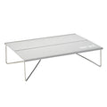 Compact Ultralight Folding Camping Table – Aluminum Alloy Mini Portable Collapsible Table for Hiking & Picnics
