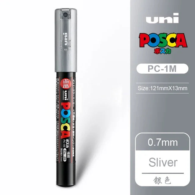 Permanent Acrylic Paint Marker Set – Quick-Dry Opaque Paint Pens for Graffiti, Crafts & Illustration