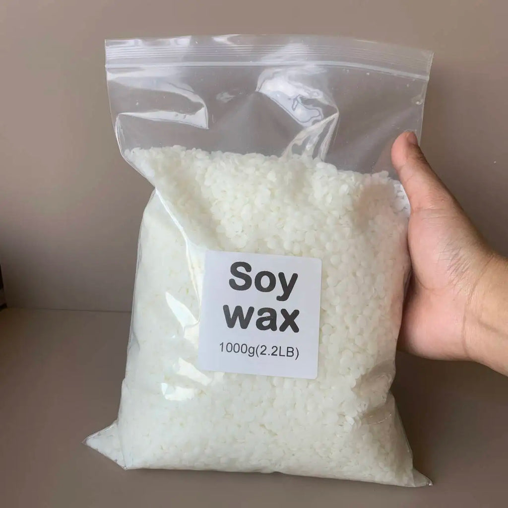 Natural Soy Wax Flakes & Granules for Candle Making – 50g–1000g (1.8–35.3 oz)