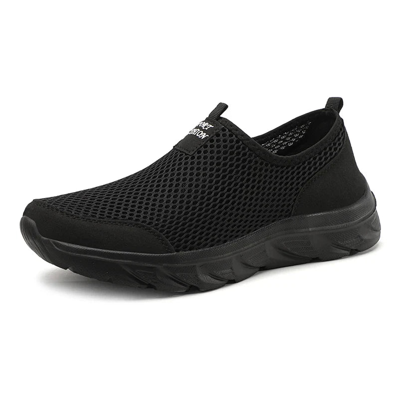 Men's Lightweight Breathable Slip-On Casual Sneakers – Anti-Slip Outdoor Walking Shoes (EU 39-47)