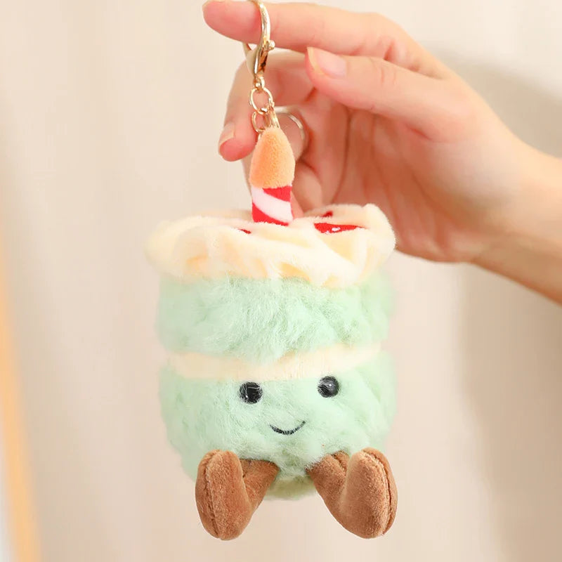 Cartoon Egg and Toast Plush Pillow Breakfast Stuffed Doll Cute Food Plush Gift