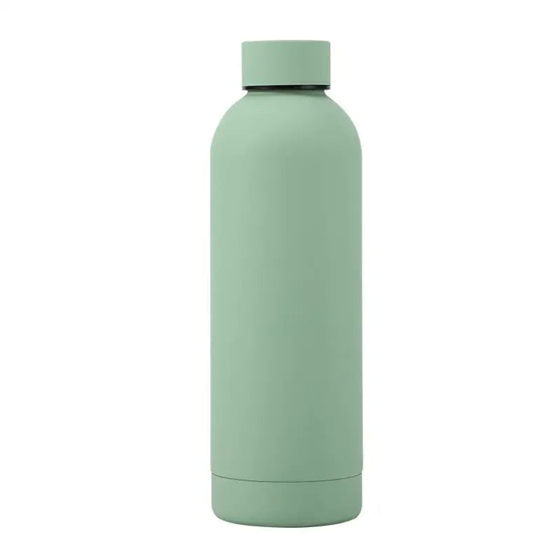 Personalized 500ml (17oz) Insulated Stainless Steel Water Bottle – Leakproof Screw Lid Travel Thermos | Custom Logo Gift for Weddings & Groomsmen