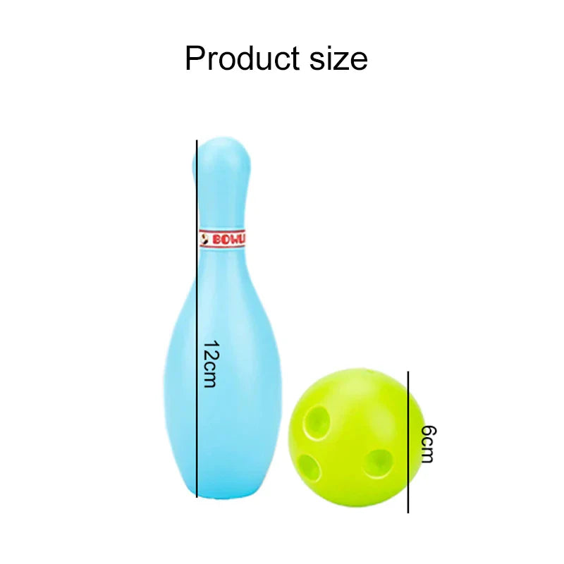 Kids Plastic Bowling Set – Colorful Pins & Balls for Indoor & Outdoor Family Game