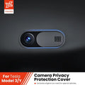 Tesla Model 3 & Model Y Camera Privacy Cover - Ultra-Thin Sliding Webcam Sticker for Car Monitor, Laptops & Smartphones