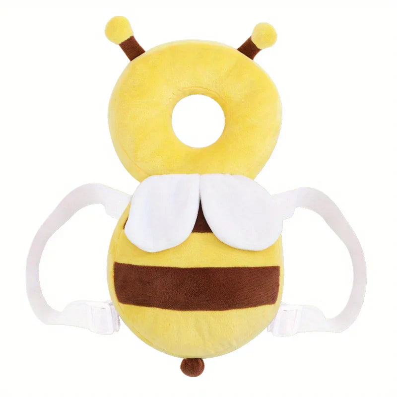 Little Bee Baby Head Protection Pillow Hat - Breathable Anti-Fall Safety Cap for Toddlers 1-3 Years