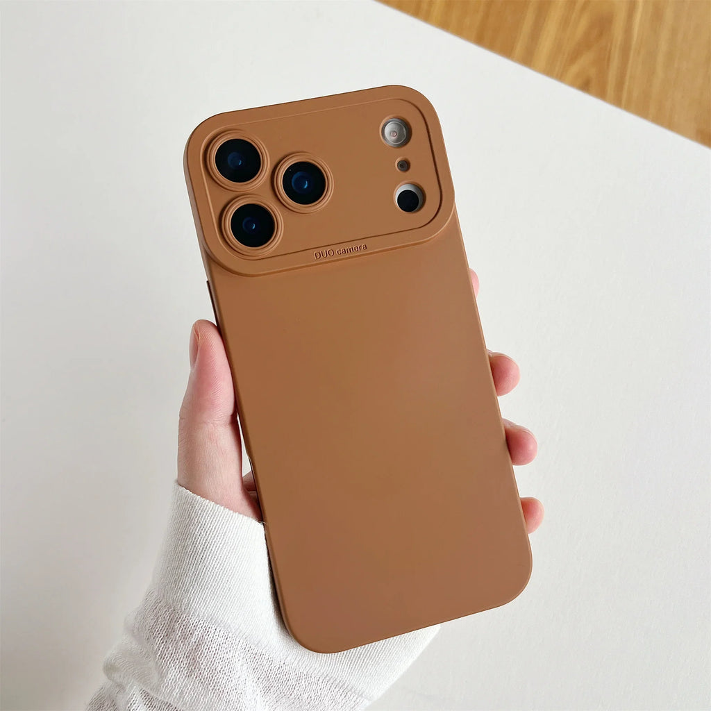 For iPhone 17 16 Pro Max iPhone 17 Air iPhone 16 Plus Case funda Shockproof Cover Promotion TPU Soft Luxtury Silicone Phone Case