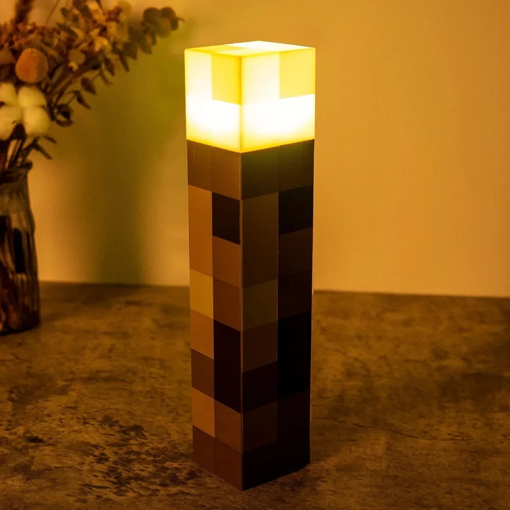 Brownstone Torch LED Night Light 4-Color USB Rechargeable Cartoon Table & Wall Lamp for Kids Bedroom