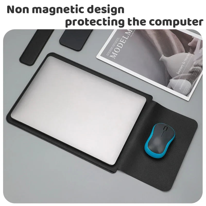 PU 13-Inch (33 cm) Waterproof Laptop Sleeve with Pen Case – Protective Sleeve for MacBook Air/Pro, Multiple Colors