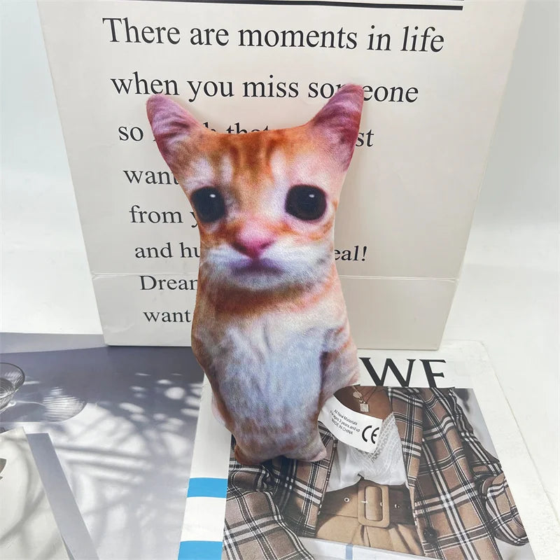 El Gato Cat Plush Toy – Cute Wowwow Cat Dolls Stuffed Animal Toy