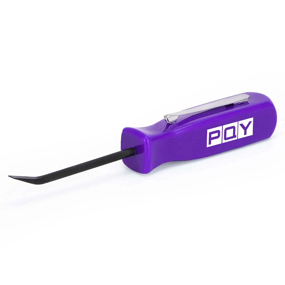 Pocket Pry Bar Short Angled 4-Sided Grip Car Repair Remover Hand Tool