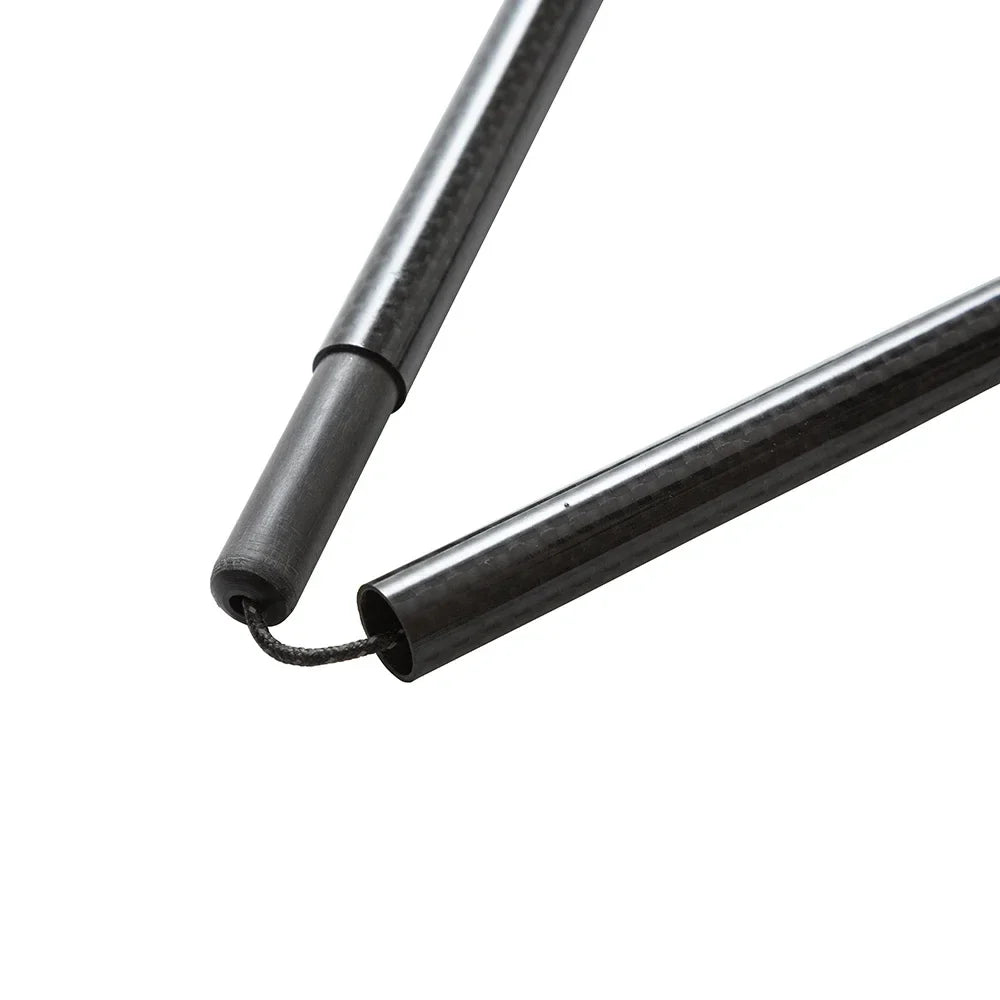 Ultra-Light Carbon Fiber Folding Trekking Poles - Collapsible Anti-Shock Hiking & Nordic Walking Sticks (110/120/130 cm | 43.3/47.2/51.2 in)
