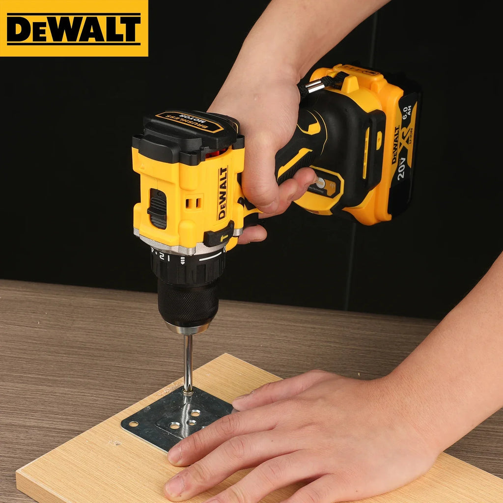 20V Max Brushless Cordless Impact Driver Multi-Function Electric Screwdriver Hand Drill