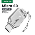USB-C Micro SD Card Reader USB 3.0 OTG TF Adapter for Laptop, Phone and Tablet — macOS, Windows, Android Compatible