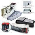 Portable Mini Money Counter for Bills & Banknotes – EU Adapter & Battery-Powered