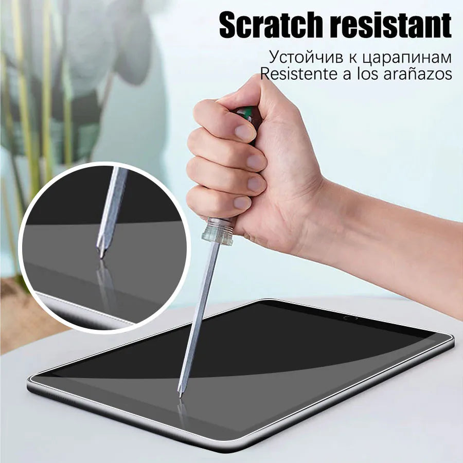 2-Pack Tempered Glass Screen Protector for iPad — Clear, Anti-Fingerprint, Case-Friendly — Fits 11-inch (27.9 cm), 10.5-inch (26.7 cm), 9.7-inch (24.6 cm), Air, Mini & Most iPad Models
