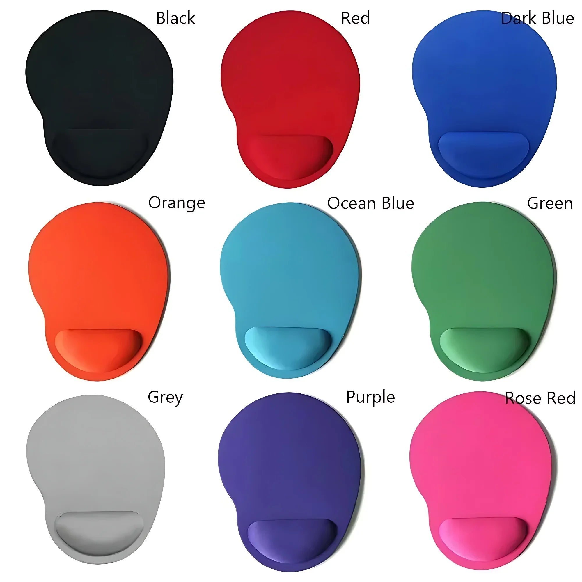 Ergonomic Wrist Rest Mouse Pad with Soft Wrist Support – Non-Slip Mousepad for PC & Laptop