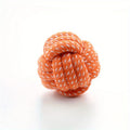 Candy-Colored Cotton Rope Ball Chew Toy for Dogs & Cats — Durable Tug & Fetch Pet Toy