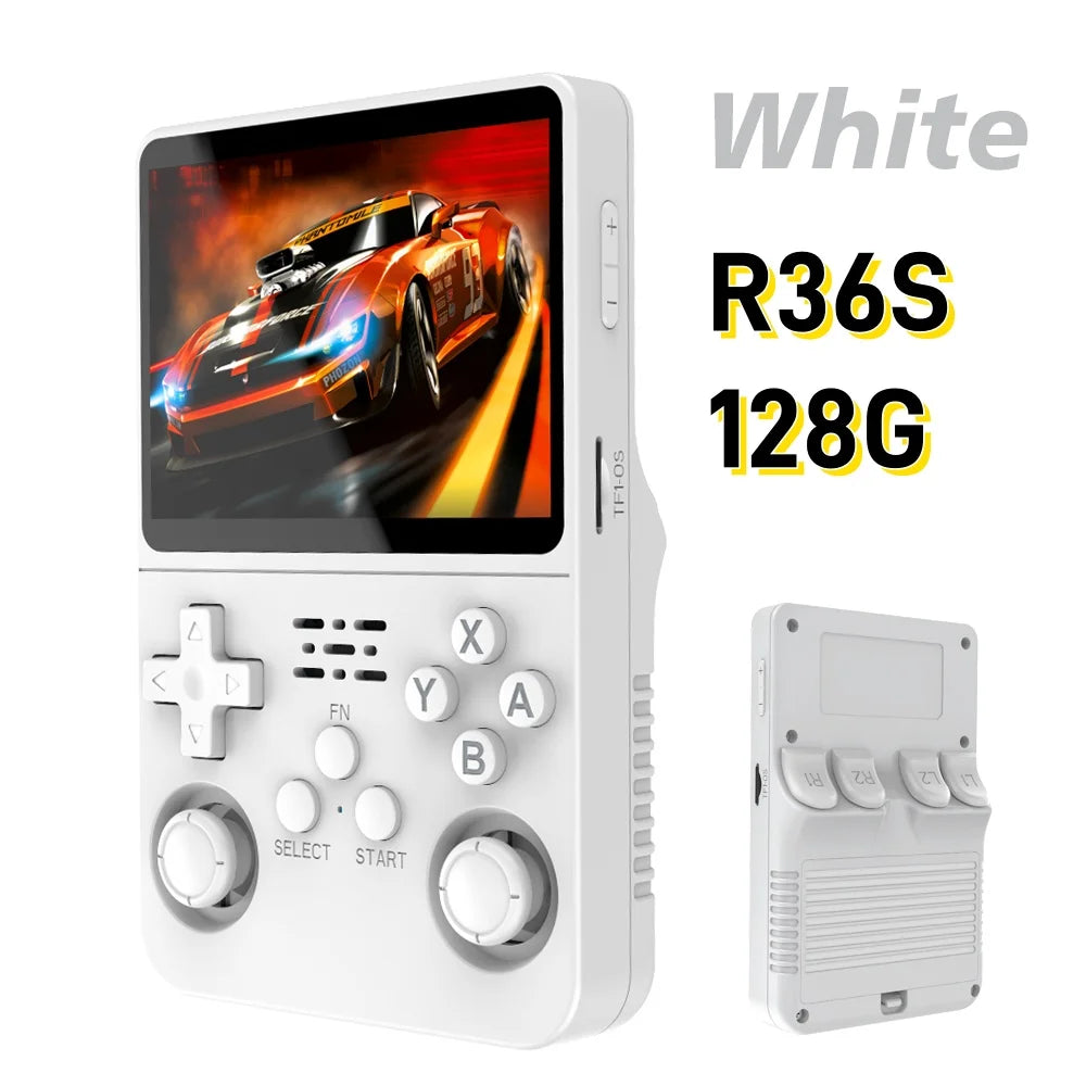 Retro Handheld Game Console 3.5-Inch IPS 640x480, 15,000+ Classic Games, 3200mAh Battery, Bluetooth Portable Pocket Player