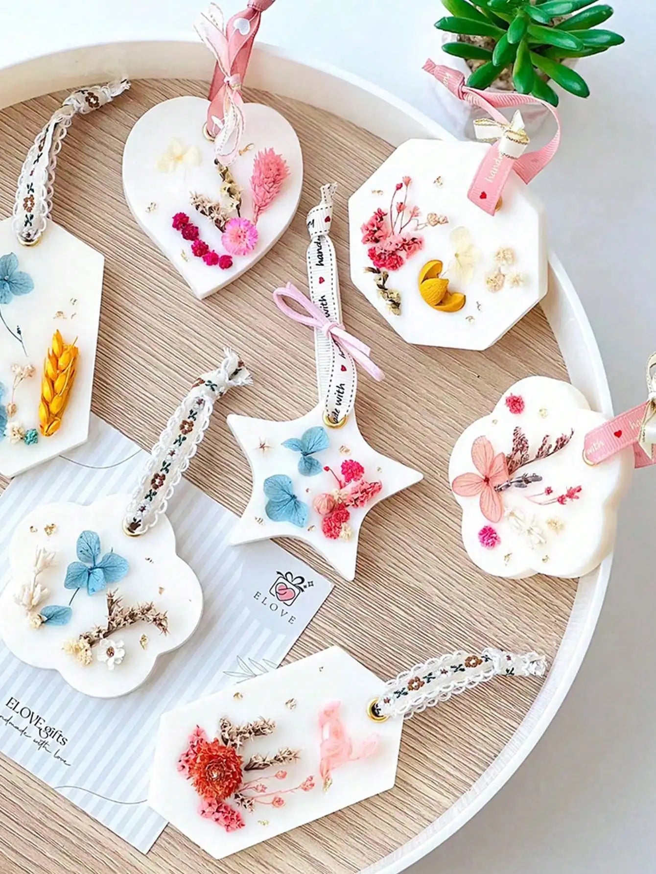 120PCS Small Daisy Artificial Flower Heads for Resin Jewelry, Candle Making & DIY Crafts