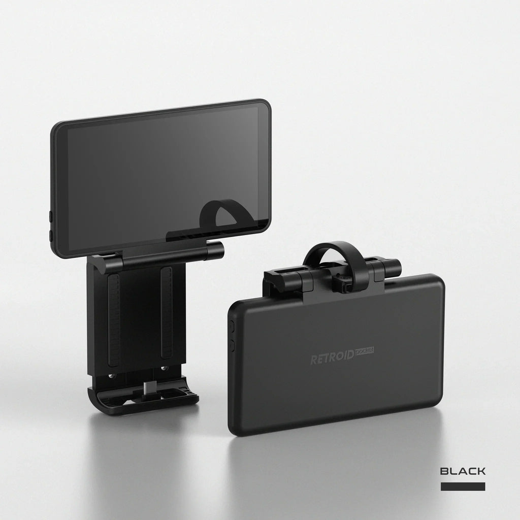 Dual 5.5-Inch (14.0 cm) OLED Back-Clip Extended Display Add-On for Handheld Game Consoles