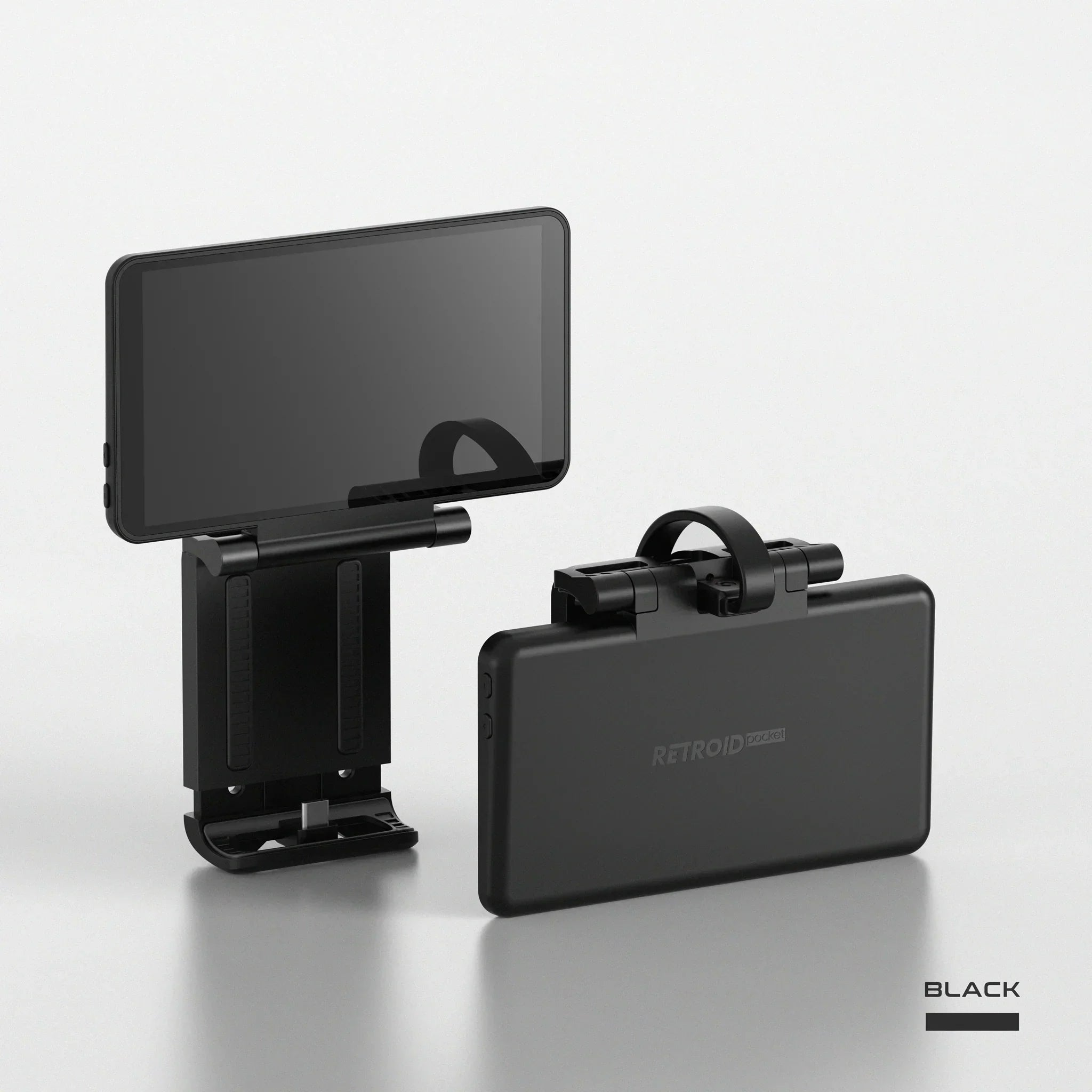 Dual 5.5-Inch (14.0 cm) OLED Back-Clip Extended Display Add-On for Handheld Game Consoles
