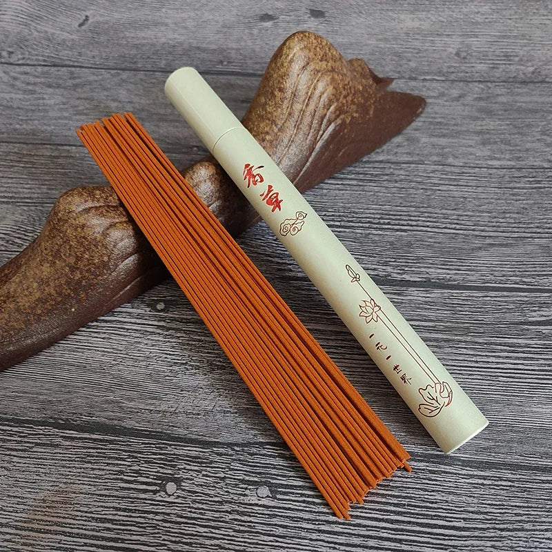 40-Pack Natural Sandalwood Incense Sticks — Lavender, Green Tea & Rose Aromas for Home, Meditation & Ceremony