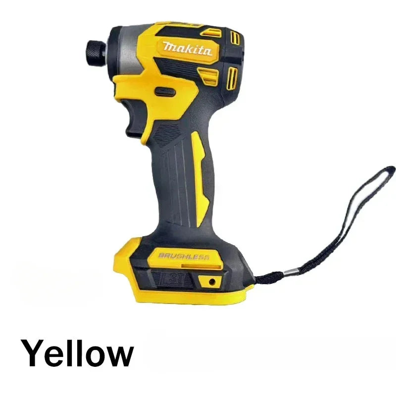 18V Cordless Brushless Impact Driver - 180 N·m (133 ft-lb) Torque, T-Mode Electric Drill & Screwdriver for Wood and Bolt Driving, Rechargeable