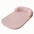Cooling Ice Silk Pet Bed with Pillow - Breathable Anti-Slip Dog & Cat Cushion, Machine Washable (XS-L)