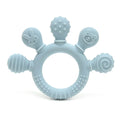 Silicone Baby Teether 0-12 Months Chew Beads Sensory Gum Relief Ring