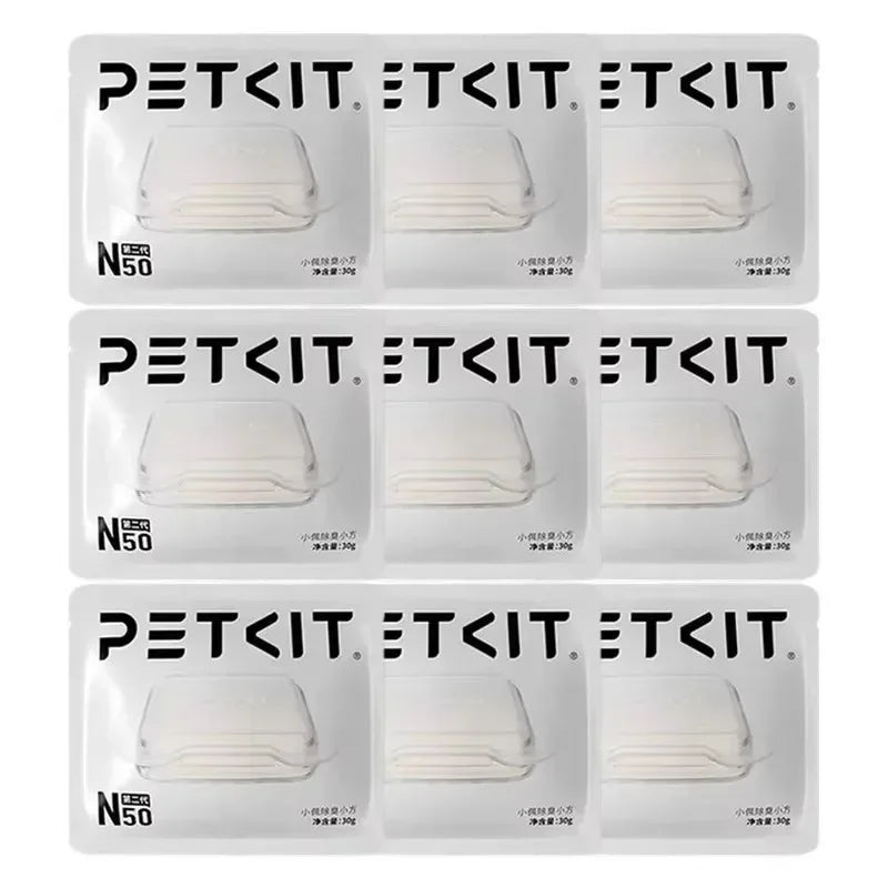 Deodorant Cube Refill for Automatic Cat Litter Box, 3-Pack (5 x 5 x 1 cm / 1.97 x 1.97 x 0.39 in) Odor Control