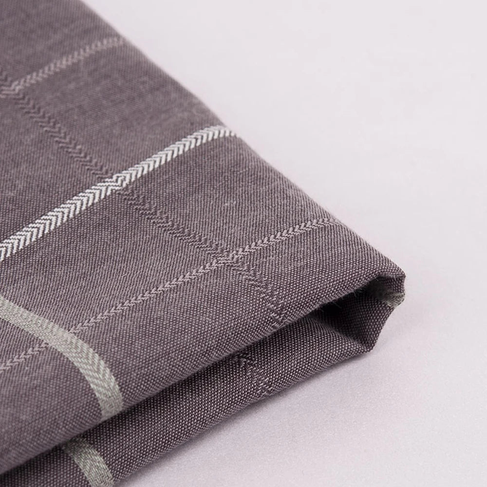 Men's Check Pocket Handkerchiefs 3-Pack Thin Cotton Pocket Squares 16.9 in (43 cm)